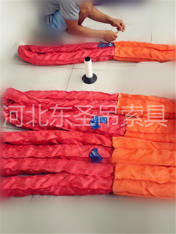 ea圆型吊装带配合龙门架吊装案例分析